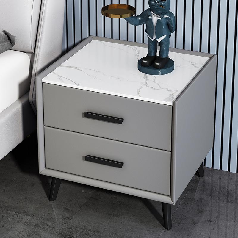 GF77J9MM7E6实木轻奢床头柜简约现代家用卧室迷你m岩6板50c简约纳