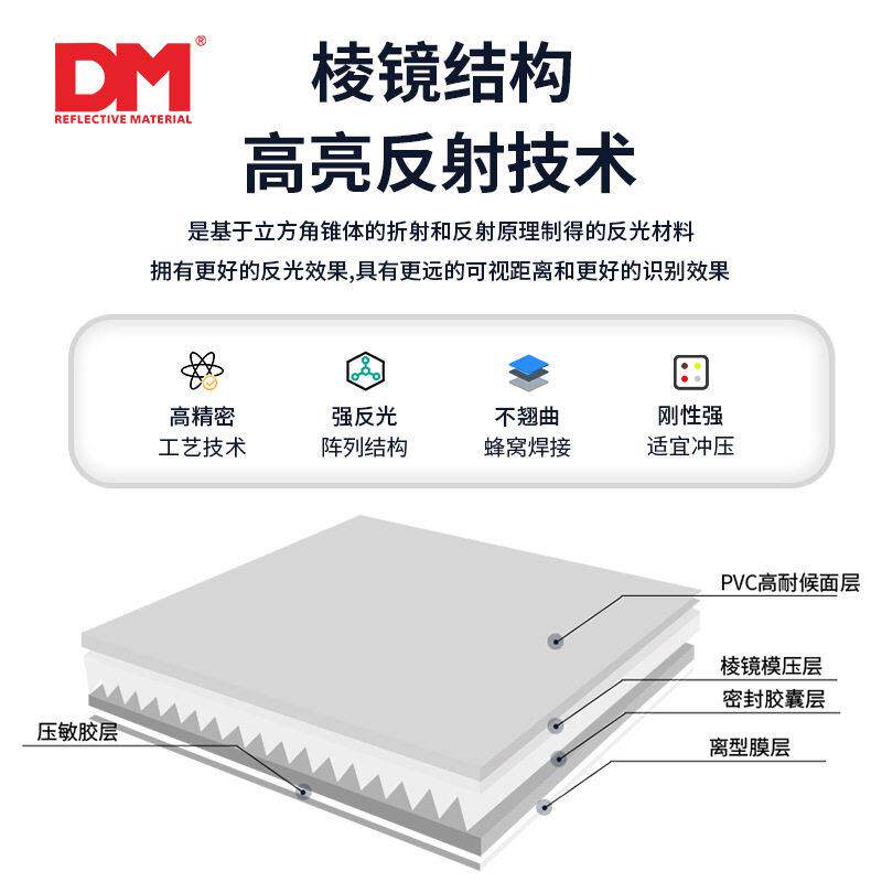 国产超工程级EGP反光膜微棱镜道路交通警示贴刻字膜厂家直销