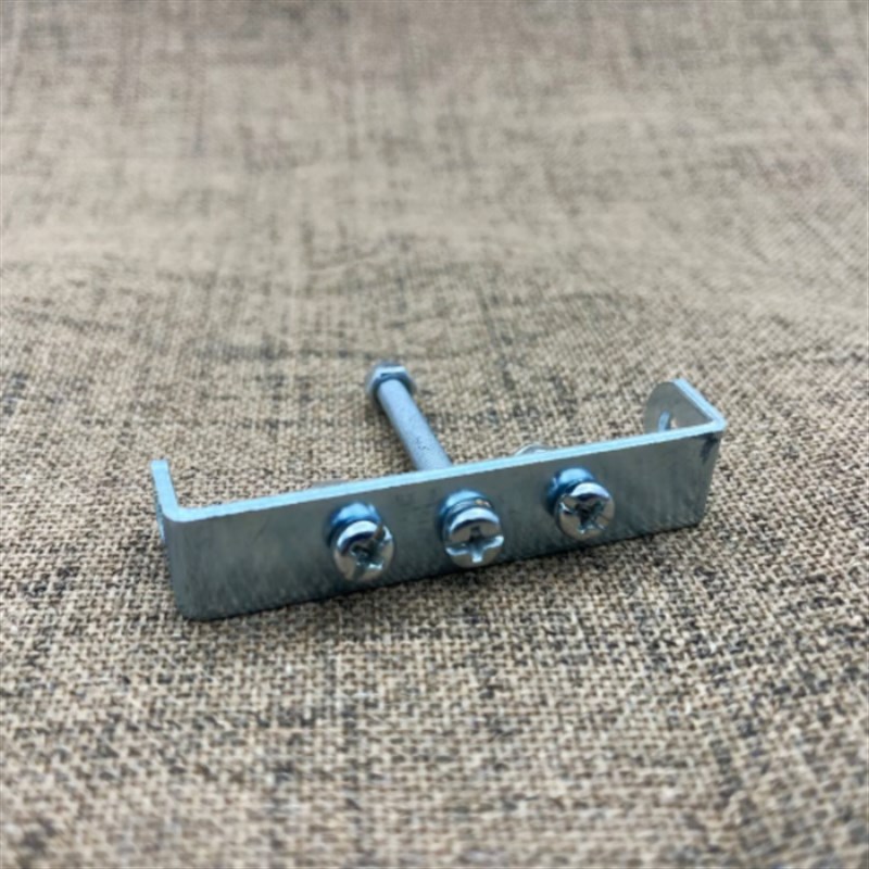 速发自行车货架U型片连接器单车尾架行李架安装转换座转换器螺丝