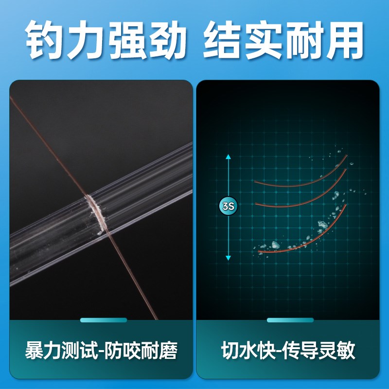 速发主线成品绑好竞技台钓大物线组套装全套