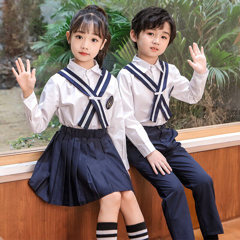 速发旦儿园园服赛服班服中小学生朗诵比校元幼儿童合唱服演出服装
