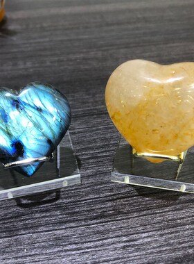 速发水晶原石奇石玉石矿标晶簇矿石展示架亚克力底座展示台铁艺置