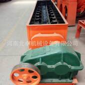 大型煤粉螺旋双轴搅拌机 煤泥打散双轴搅拌机 干粉土壤双轴混料机