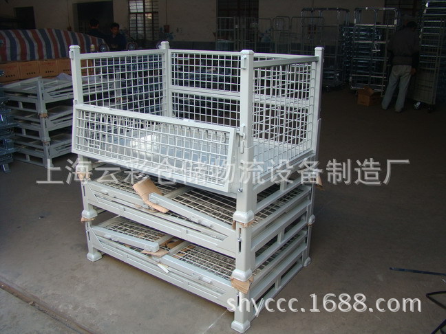汽车零部件金属网格周转箱
