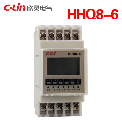 欣灵牌HHQ8-1 HHQ8-p2 HHQ8-4 HHQ8-6多回路时控开关定时器AC220V