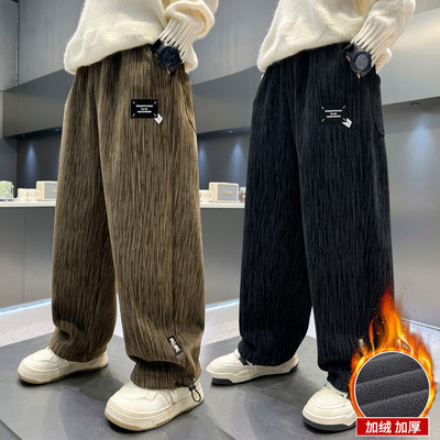 男童裤子秋冬款2025新孩季