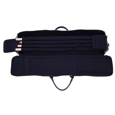 美林MEILIN台球杆软包7孔软C袋九球七孔杆盒杆桶大头筒多支装