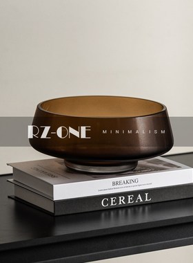 现代客厅开放格书柜桌面摆件高档样板房软装组R合轻奢设计师软装