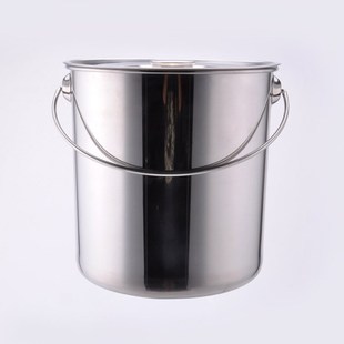 不锈钢汤桶提桶加厚汤锅商用家用米E桶油桶储水桶饭桶奶茶桶手提