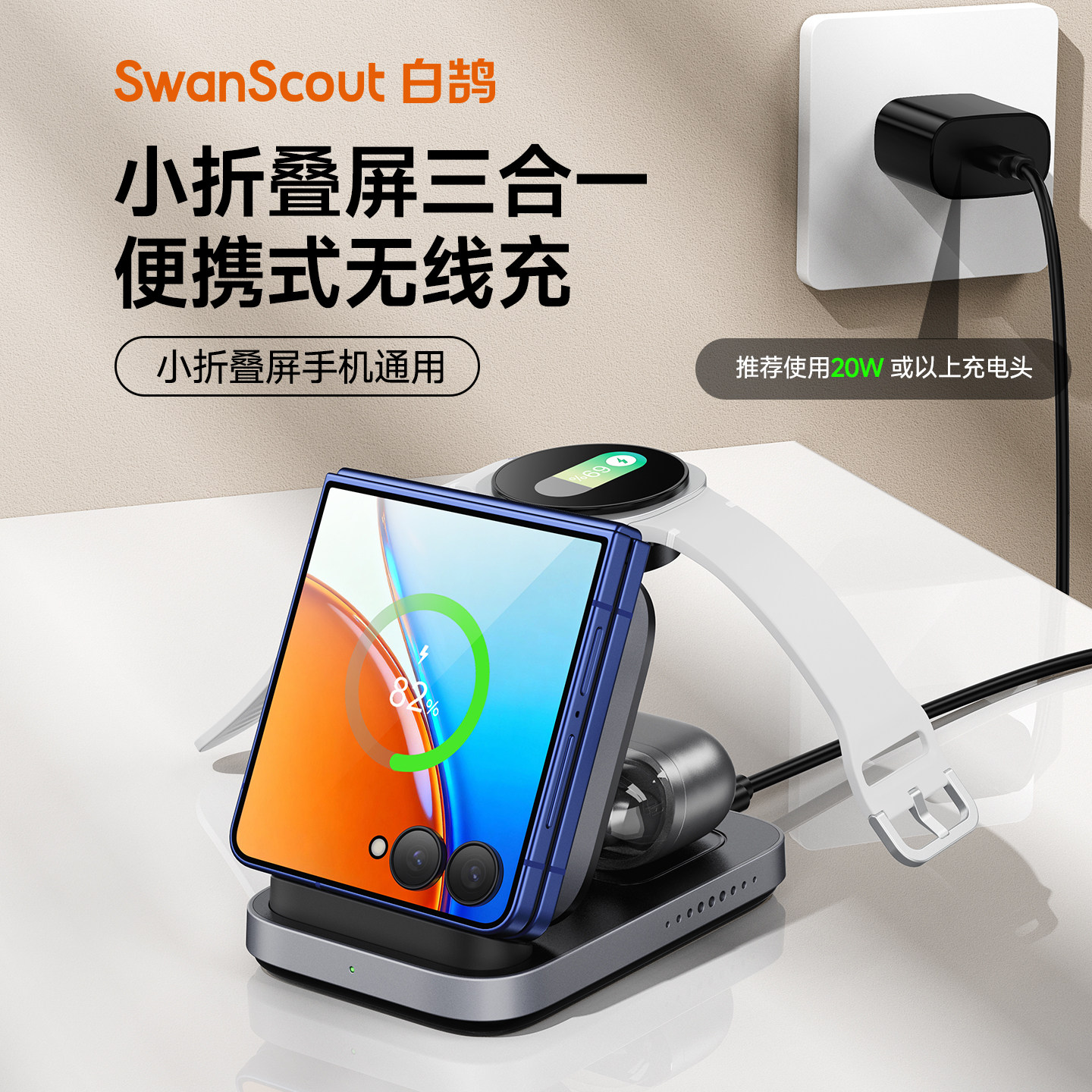 白鹄SwanScout713S/F 适用于三星GalaxyWat