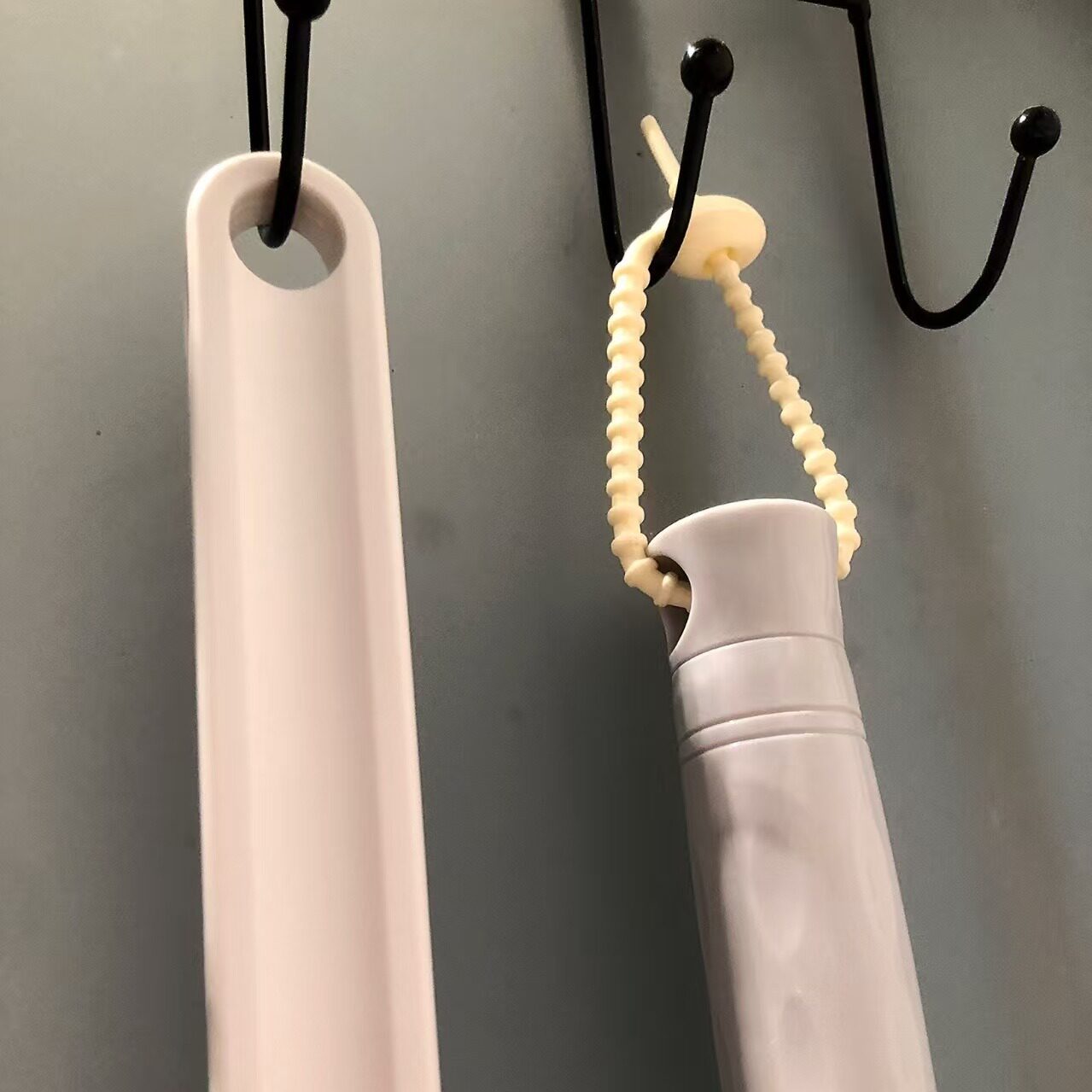 锅铲挂绳餐具绳子挂绳厨房绑带绳硅胶扎带可重复绕线器钥匙扣挂件