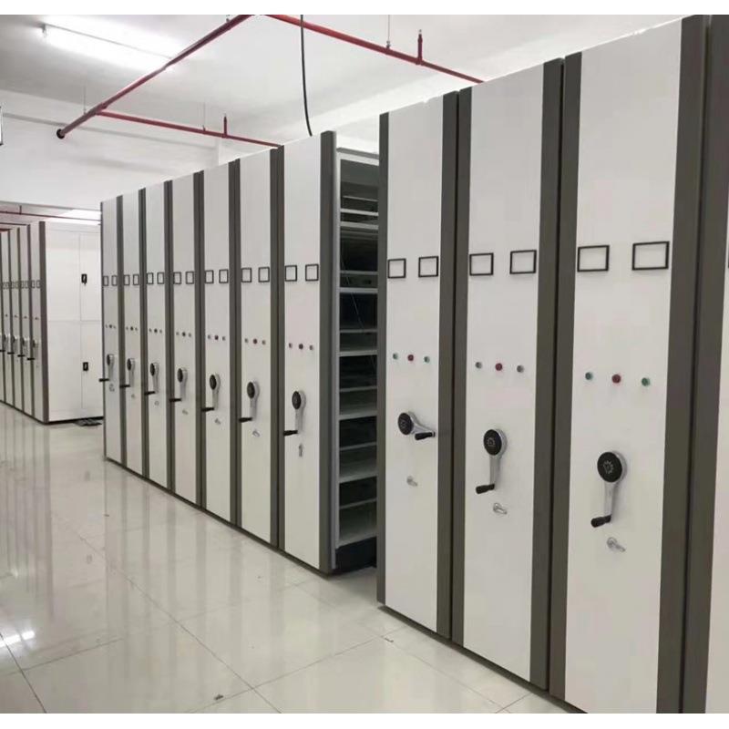 定制厂家密集架档案室密集柜手摇式移动档案柜文件柜凭证柜智能密