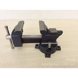 厂家直销建牌家用台钳虎杆台虎钳美式 2寸旋转鲁带砧家用台 导3