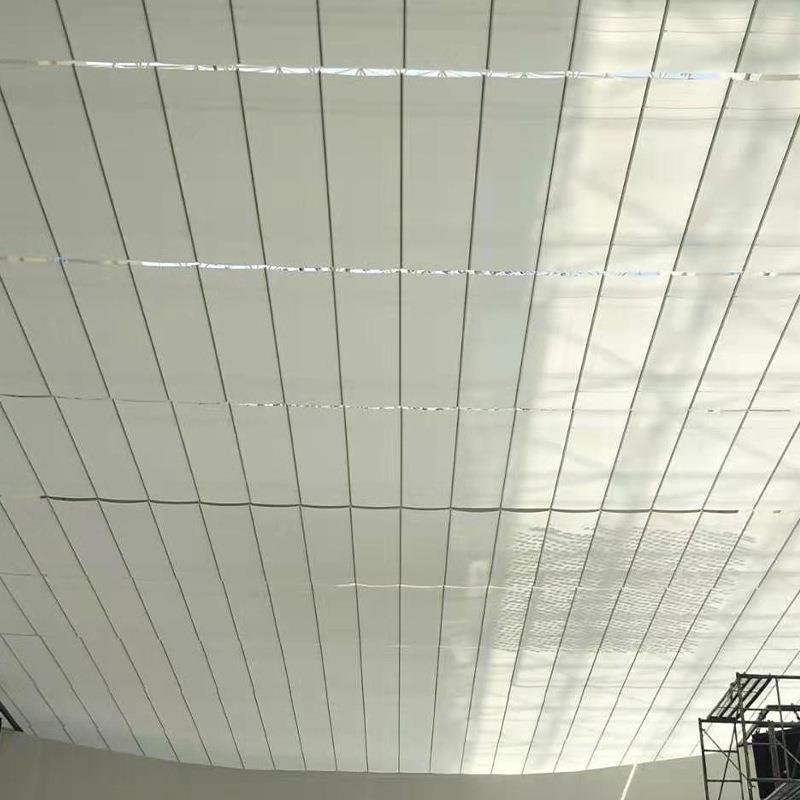 采电动遮帘大FCS电动型阳光房天篷程帘工玻璃光顶酒店公阳共场所