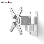 标煜显示器支架可调节旋转挂上墙屏幕架铝合金工业设备电脑墙壁架