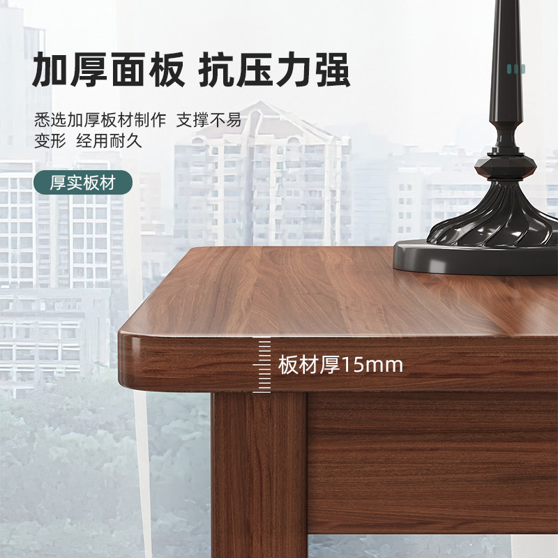 速发实木小茶桌新中式小茶几简约客厅家用小桌子台简易小方桌