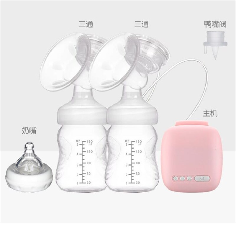 速发mi ba电动产催器吸力大全自动按摩吸后奶乳器双边电动挤奶器