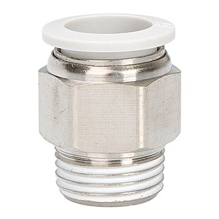 03PC12 热销亚德客型白色气管接头APC8 01PC10 M5PC6 02直通PC4