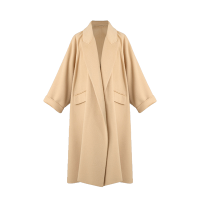 SIQIYOUNG-小山羊绒斗篷大衣