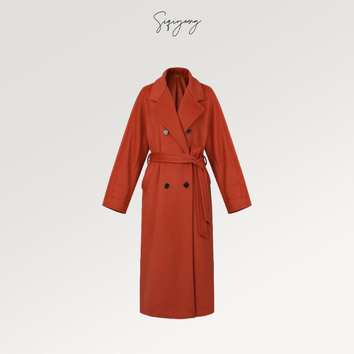 SIQIYOUNG高定系列小山羊绒大衣