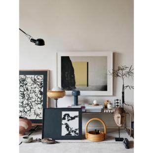 乐极之境黑白摄影作品现代简约小众艺术客厅风景挂画设计师装饰画