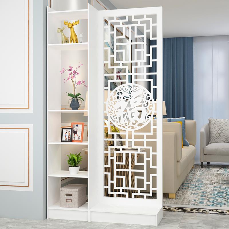 现代简约屏风隔断中式入户客厅玄关置物架卧室饭厅座屏装饰隔断柜