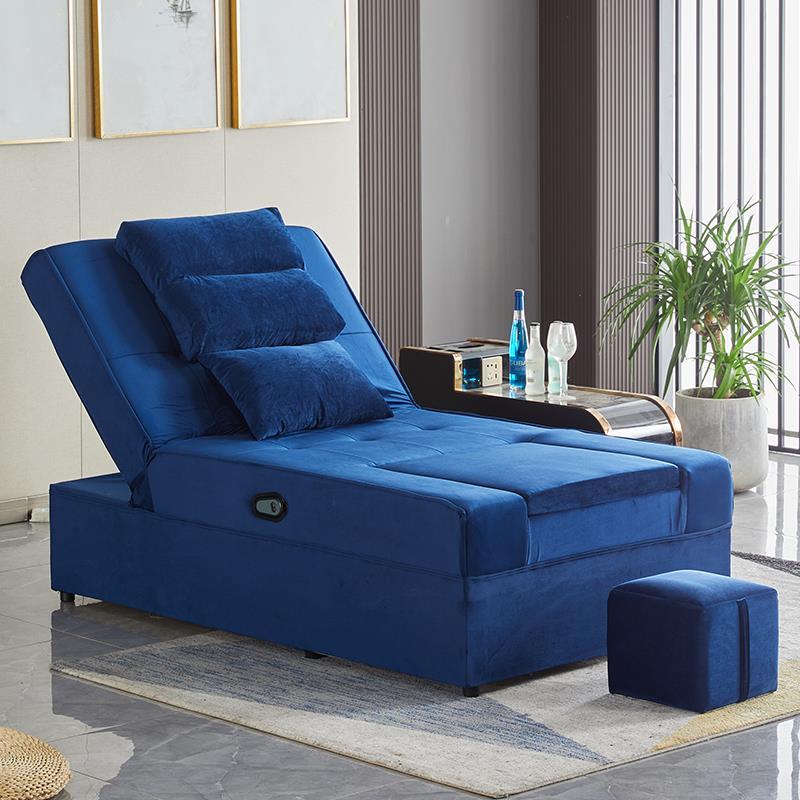 足疗按摩床足浴电动沙发修脚采耳沐足按摩一体SAP桑拿沙发床