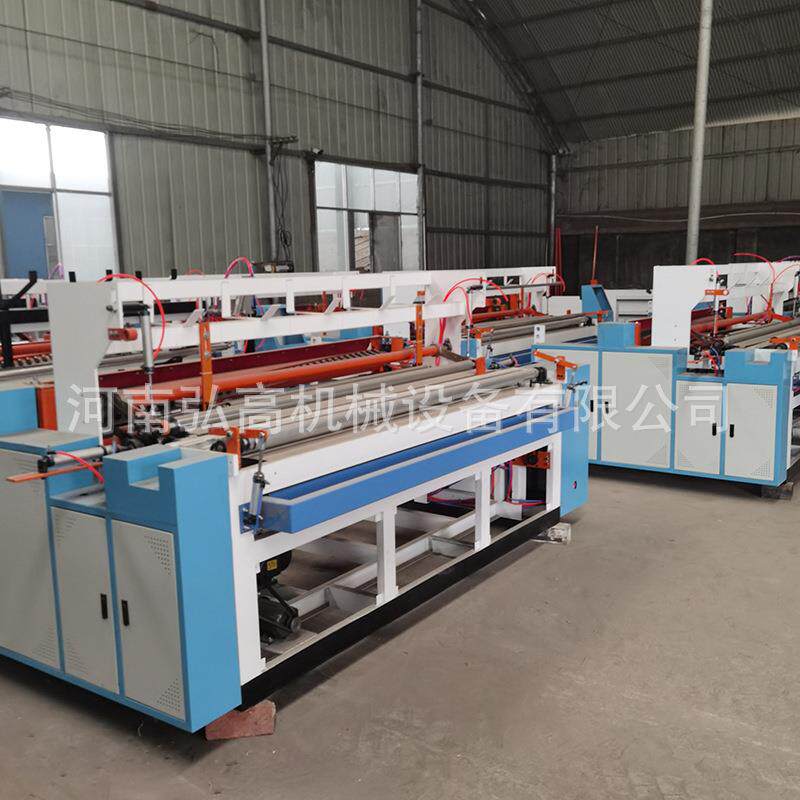 云南昭通卫生纸复卷机空芯实芯卷纸机械设备卫生纸生产加工设备