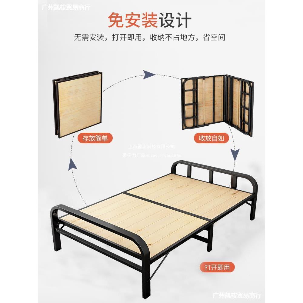 可收起不来555的床占空间的叠床一床米二床宽80公分的单人1米2折