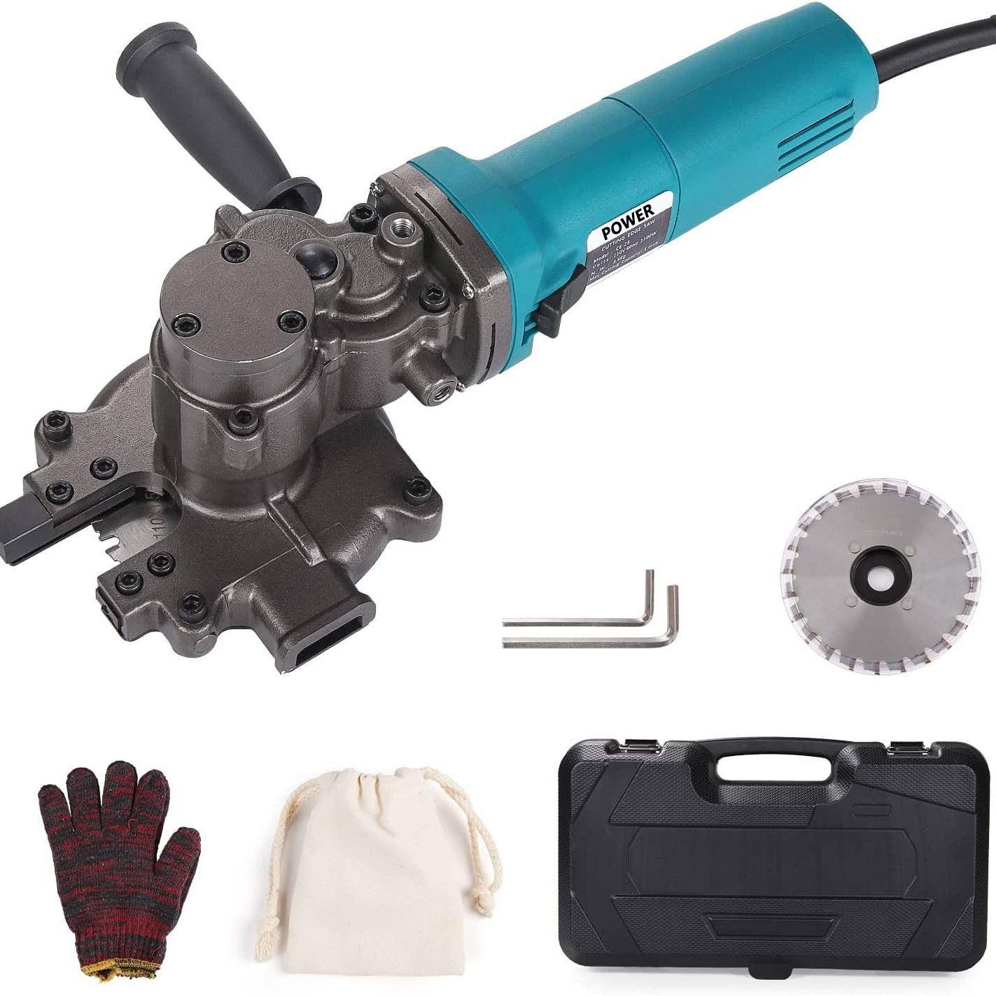 1E688宝沃机电手提钢筋进口合金切断切机切锯单人冷钢管割机C重型