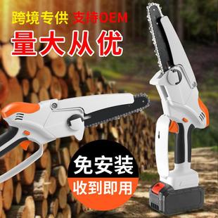 园林伐木型锯NJA户外快迷速切单割手锂 手持你电链锯家用小充电式