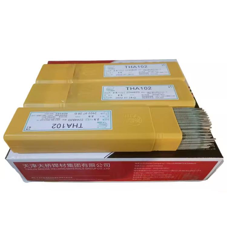 天津大桥HA22A022T不锈钢焊直条E326516L-106交流两用电焊条