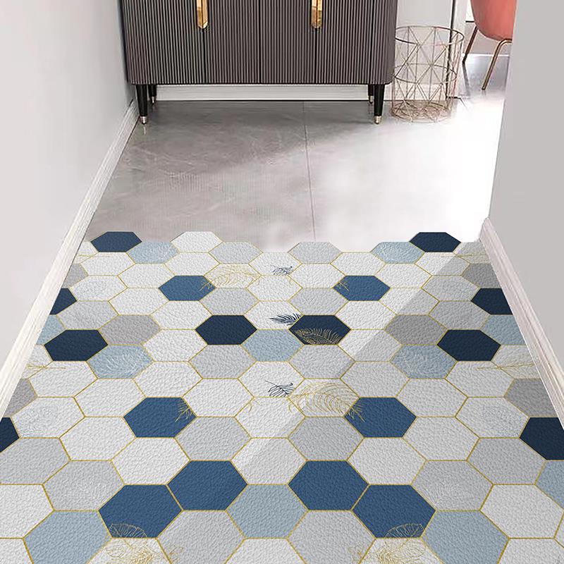 入户门皮革地垫可擦免洗地毯门垫进门家用大门口防滑玄关脚垫pvc