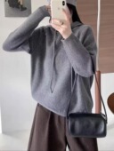 型 设计感洋气连帽针织衫 不补差 显瘦版 甜甜专享 拍完无