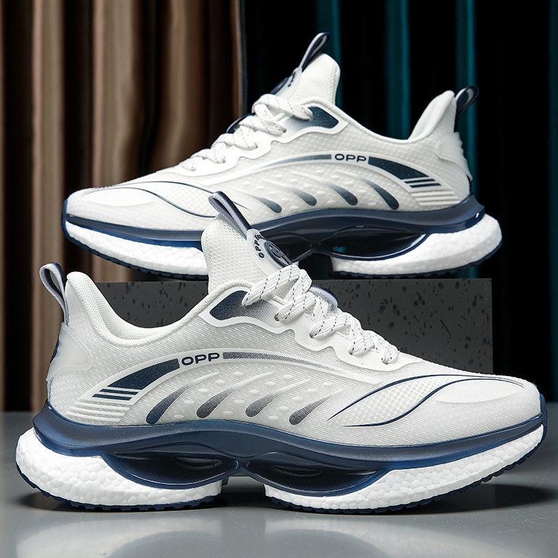 专业跑步鞋子男秋冬款超轻减震青少年高中初中学生专用运动鞋男款