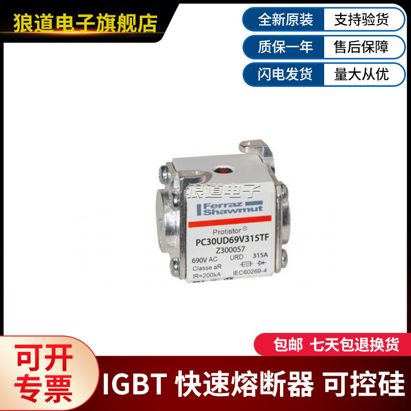 罗兰快速熔断器PC30UD69V315TF