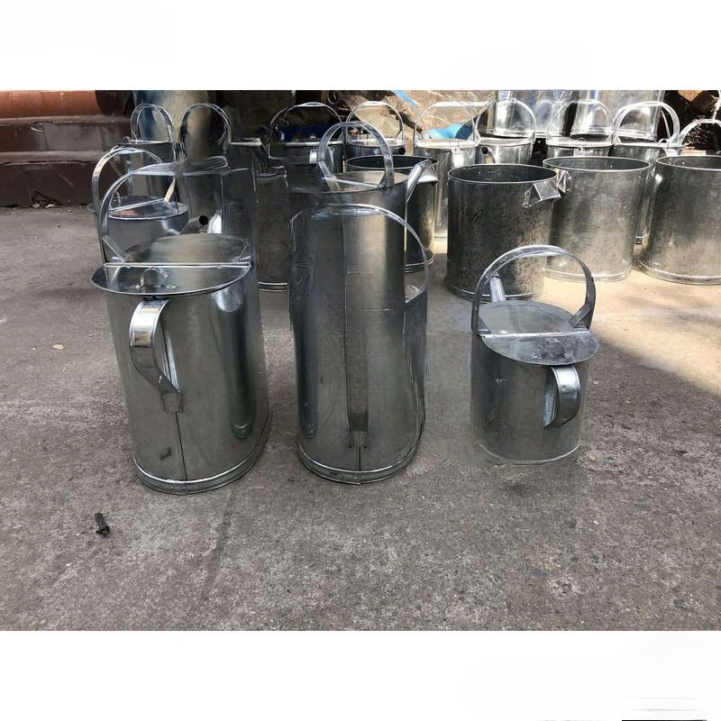 加油桶备用装油壶带盖长嘴油桶白铁皮纯手工制作其他不锈钢油漆桶