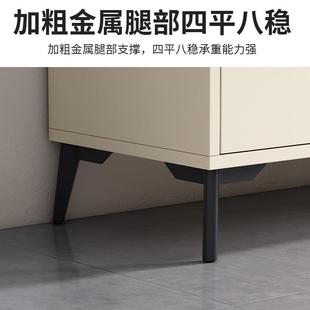 置物厅茶水柜体厨房边柜ZZU家用 Rtd客实餐木边柜现整代靠墙一体式