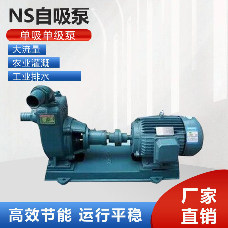 NS-100农用自吸泵4寸口径灌溉