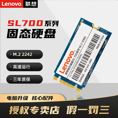联想SL700固态硬盘 M.2接口 SATA协议SSD固态 Thinkpad笔记本加装