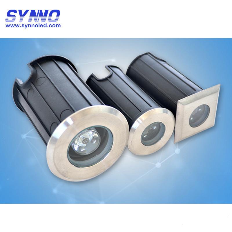 厂家直销1,W2SL-GR1-1W埋,3W不锈钢地埋灯泳池喷泉嵌入式安装下水