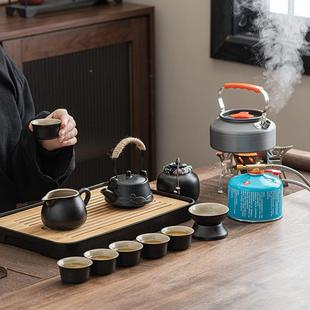 茶营旅行具盘套装 户外煮茶炉便52748202携式 带烧水功夫车载露泡茶