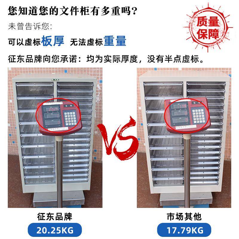 抽屉多规格文件柜/公/抽办三列A资整理料柜票据合同人事档案柜