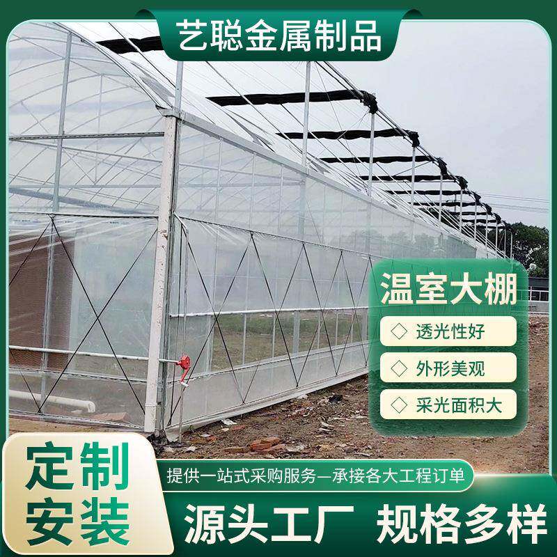 厂家蔬菜大棚建设植物种植连栋大棚花卉水果蔬菜塑料薄膜温室大棚