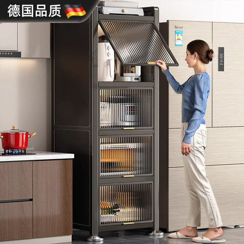 德国进口厨房置物架微波炉收纳柜