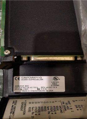 【汇生】IC697CMM711拆机功能正常【议价】