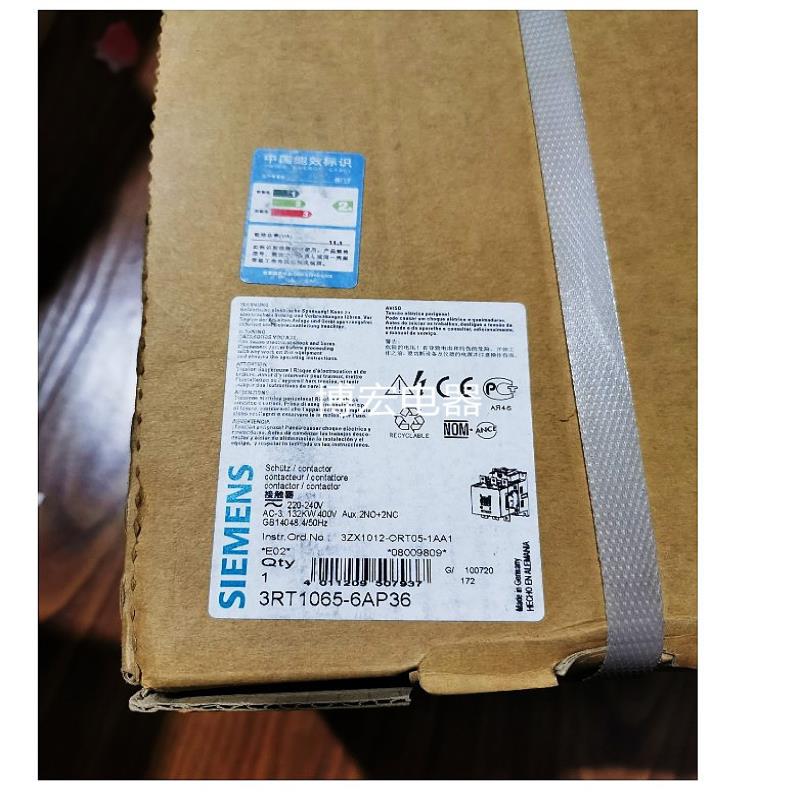 接触器3RT1064-6AP36  3RT1065-6AP36 66 220-240V 现货