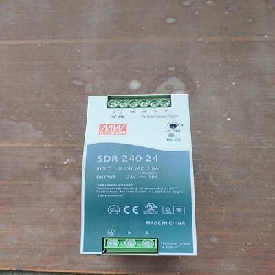 议~明伟电源SDR-240-24成色如图已