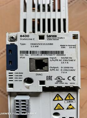 【汇生】伦茨8400变频器  E84AVSCE1522SB0  1.【议价】