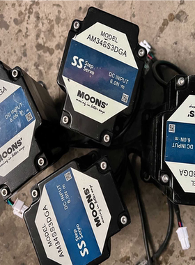 MOONS鸣志电机，AM34SS3DGA，9成新，（反映电子）